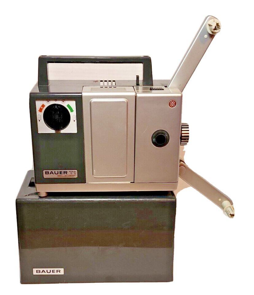 Bauer Proiettori: Bauer T1 Super 8 fimprojektor – Usato da Au ZH venduto da JSR