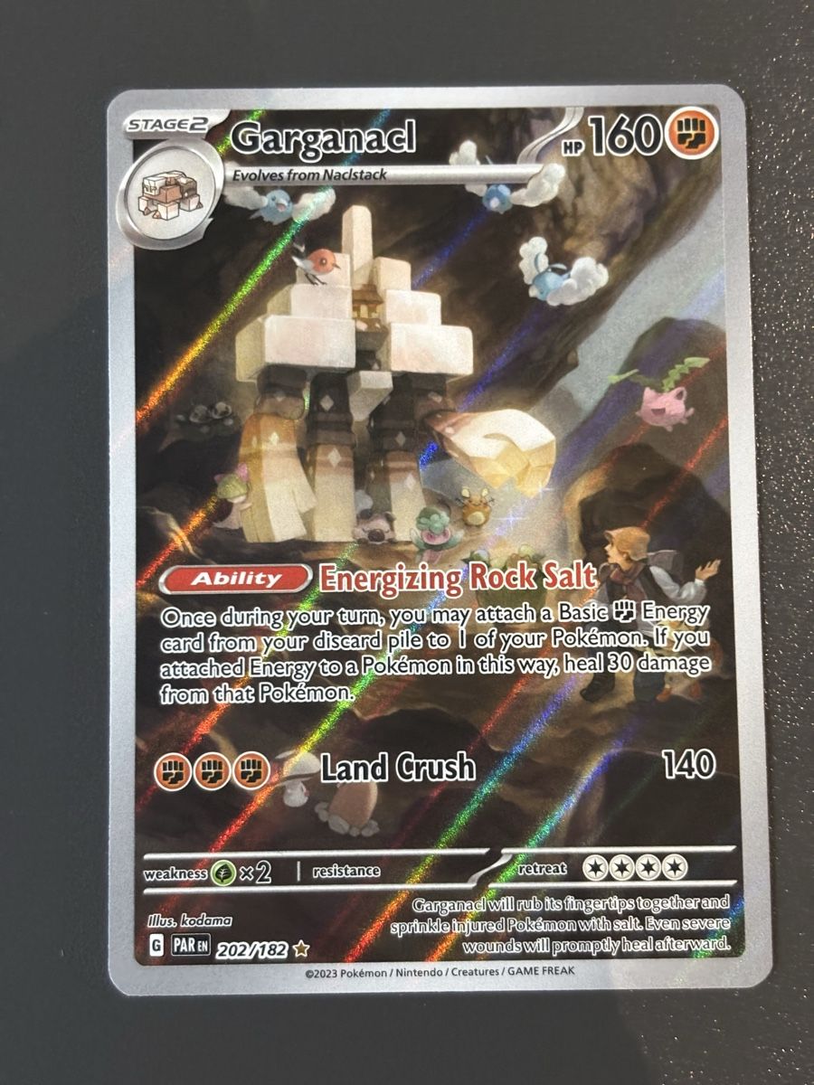 Pokémon Carte collezionabili: Carte pokemin GARGANACL par 202 – Nuovo (secondo la descrizione) da lausanne venduto da helderj