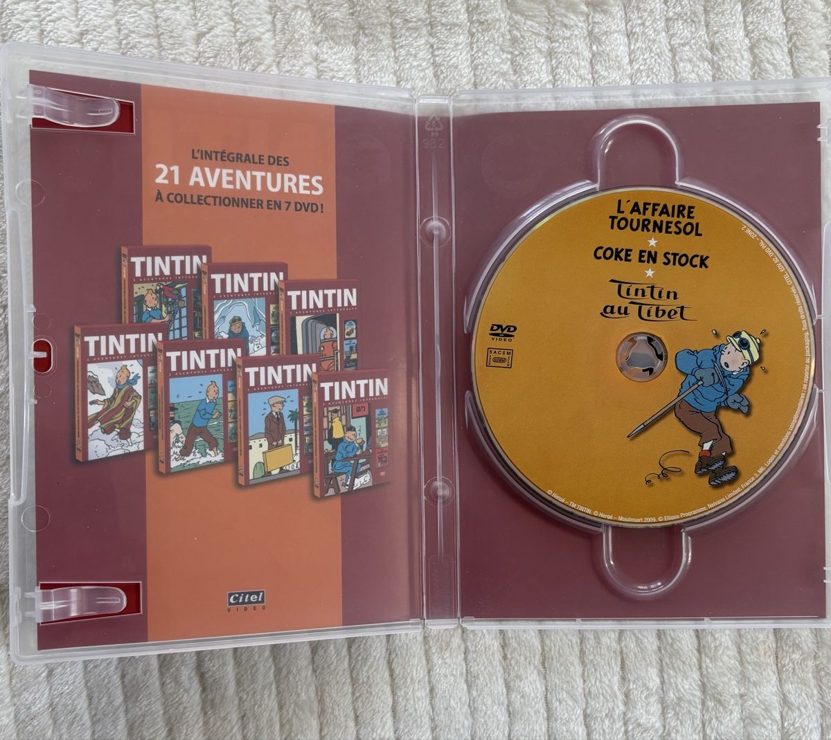 Alle DVDs: DVD les Aventures de TinTin – Gebraucht aus Leysin von Mawaki 1