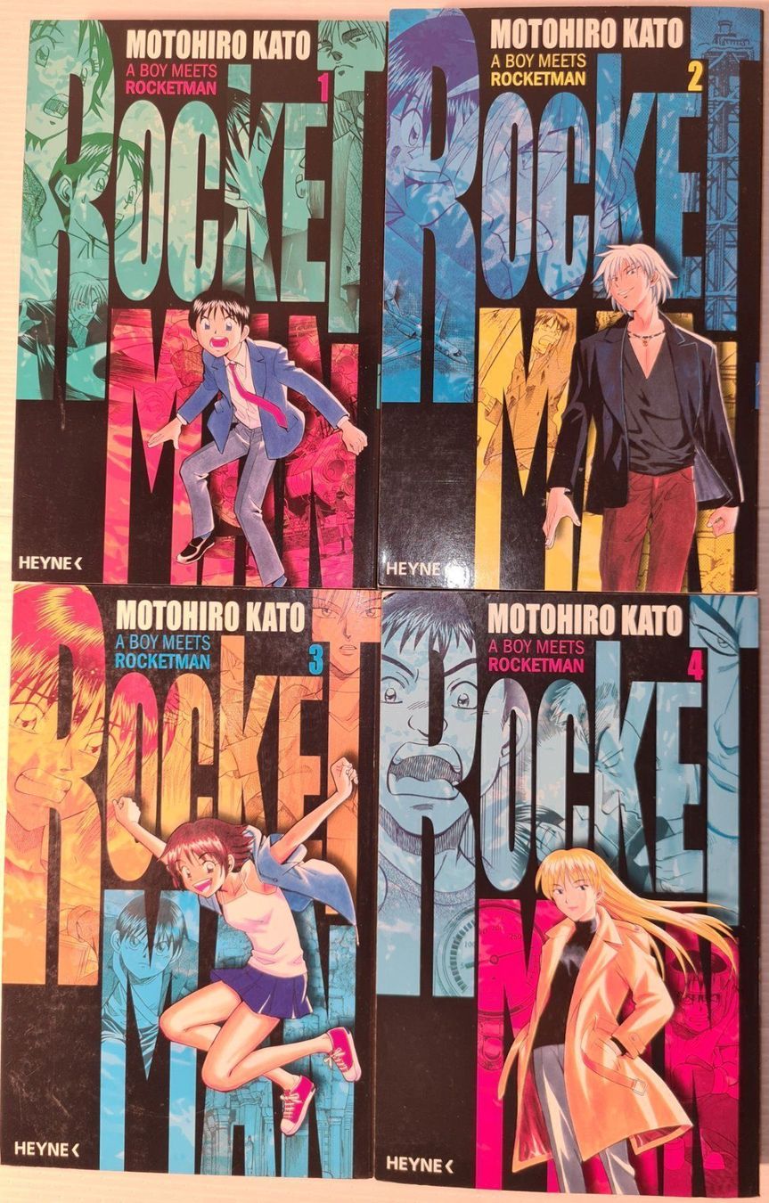 Comics: Rocketman 1, 2, 3, und 4 - Manga – Gebraucht aus Münchenstein von vitalfit