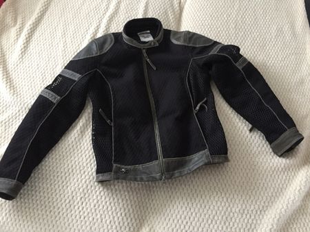 Harley Davidson Sommer Töffjacke Damen Grösse M Schwarz/Grau