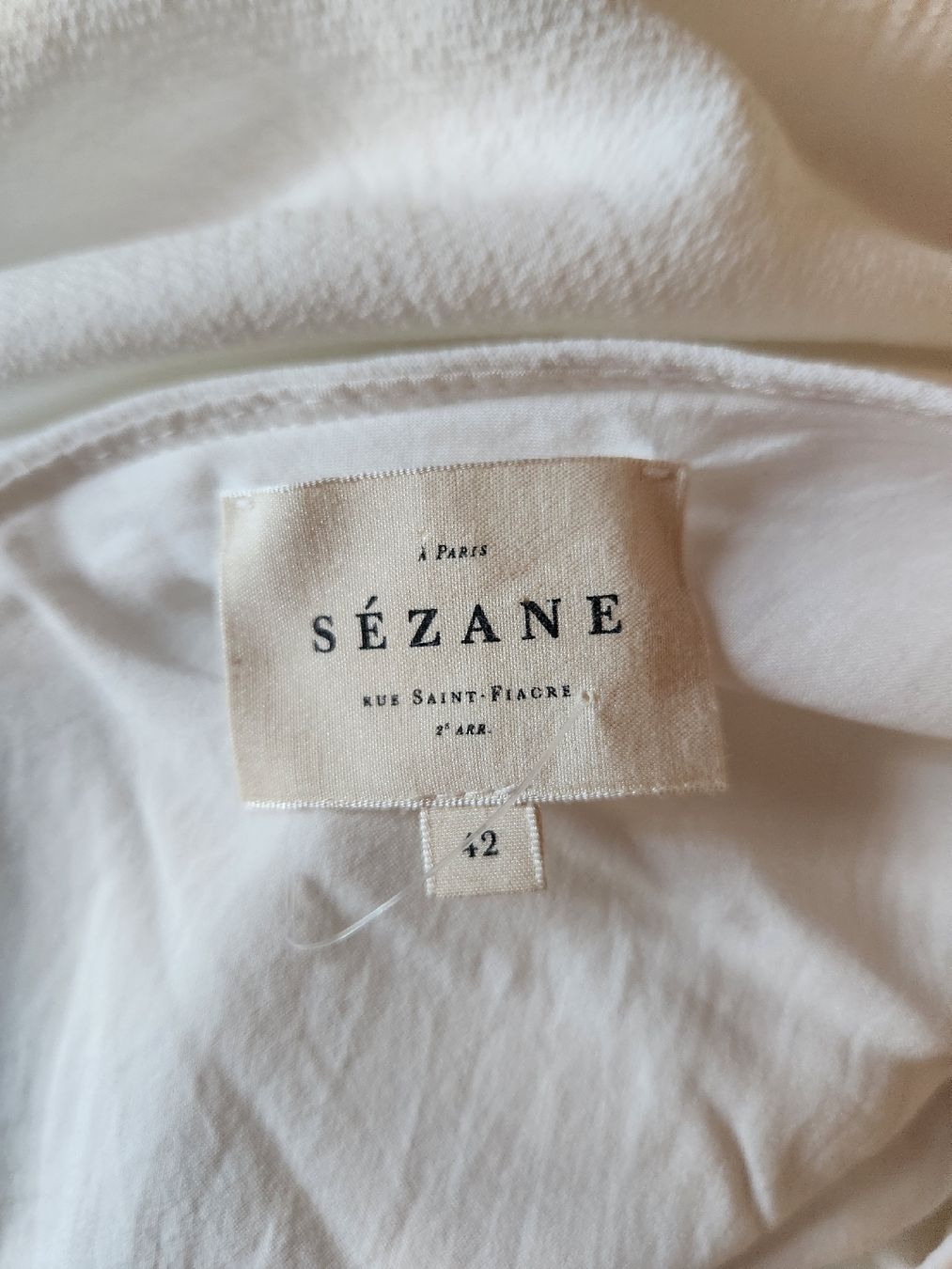 Sezane Vestiti: Robe blanche Sézane T.42 dentelle  – Usato da Niedergösgen venduto da Eva2410 5