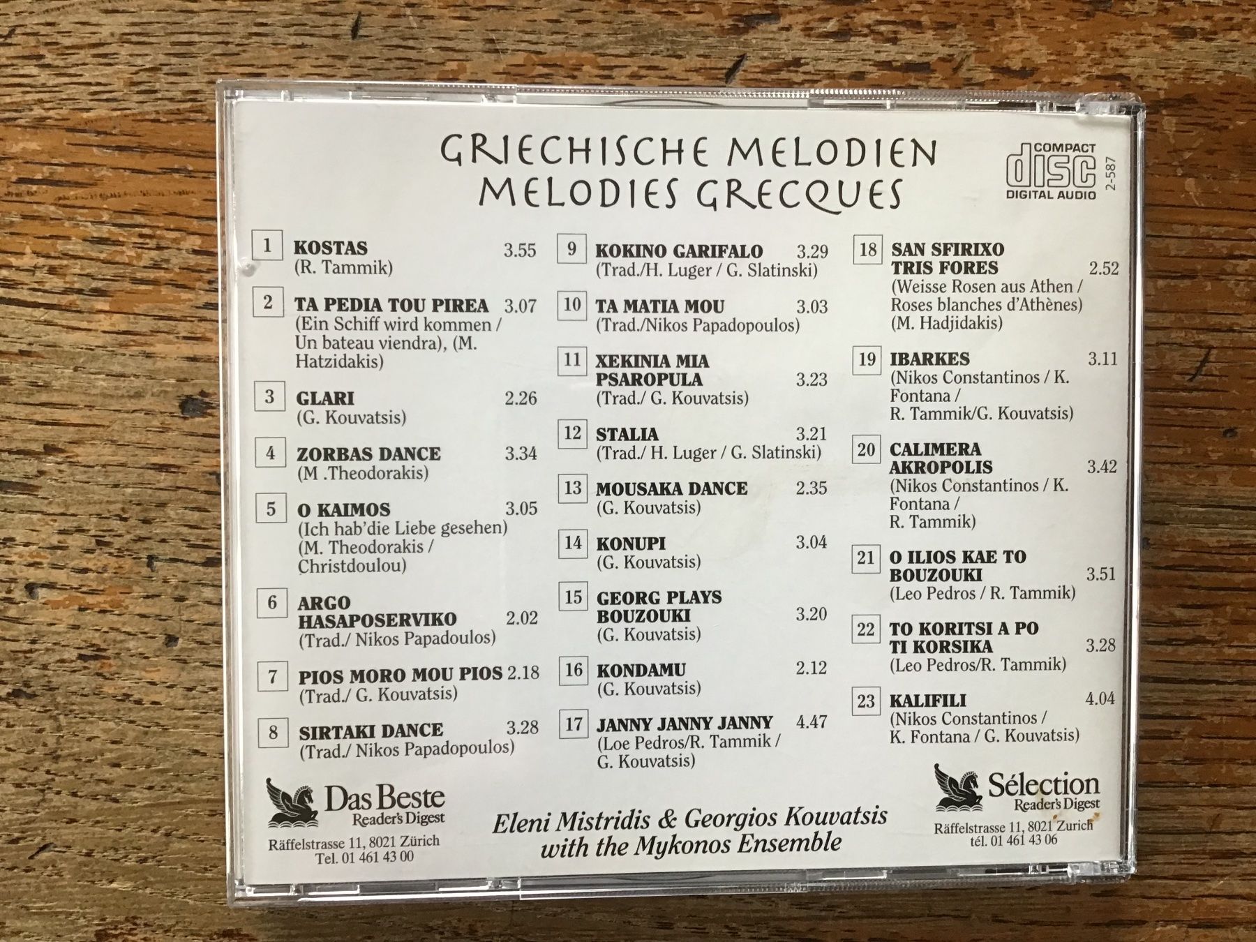 CD: CD Griechische Melodien – Usato da Fully venduto da Ruby97 2