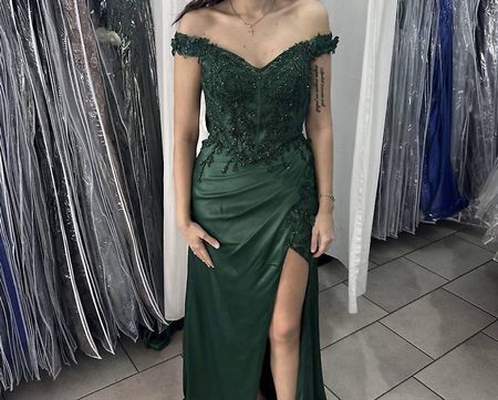 Grünes Kleid