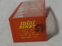 DINKY TOYS  MINI DINKY NO. 20 CADILLAC COUPE DE VILLE   LEER