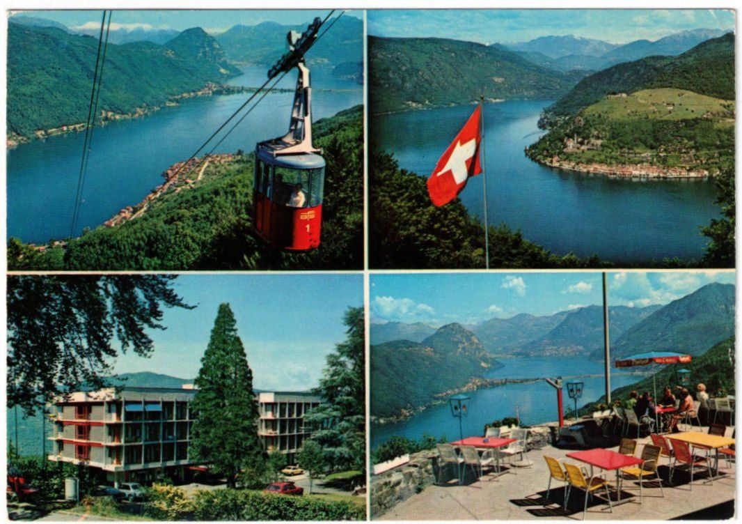 Cartoline postali: Serpiano - 4 Bild AK – Usato da Binningen venduto da Mountainrider