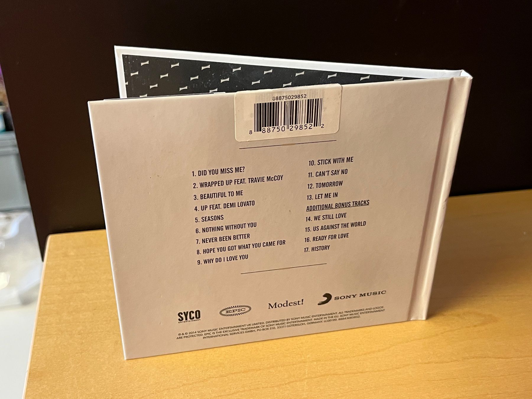 CD: Olly Murs - Never Been Better - HI21D – Usato da Küsnacht ZH venduto da swisssales.net 1