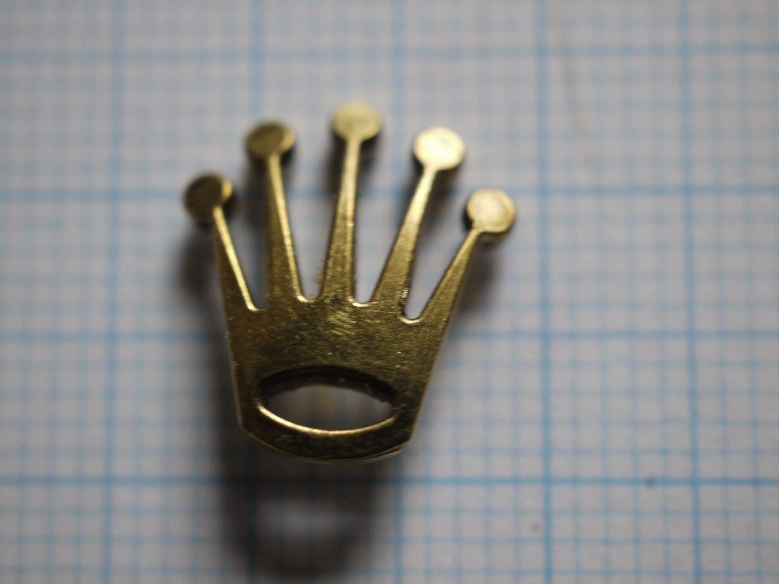 Rolex Orologi: Rolex Werbekrone aus Messing 12 x 11mm – Usato da Gross venduto da Retro20 1
