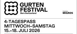 2x 4-Tagespass Gurtenfestival 2026