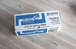 Original Kyocera FS-C5200DN cyan Toner, TK-550C