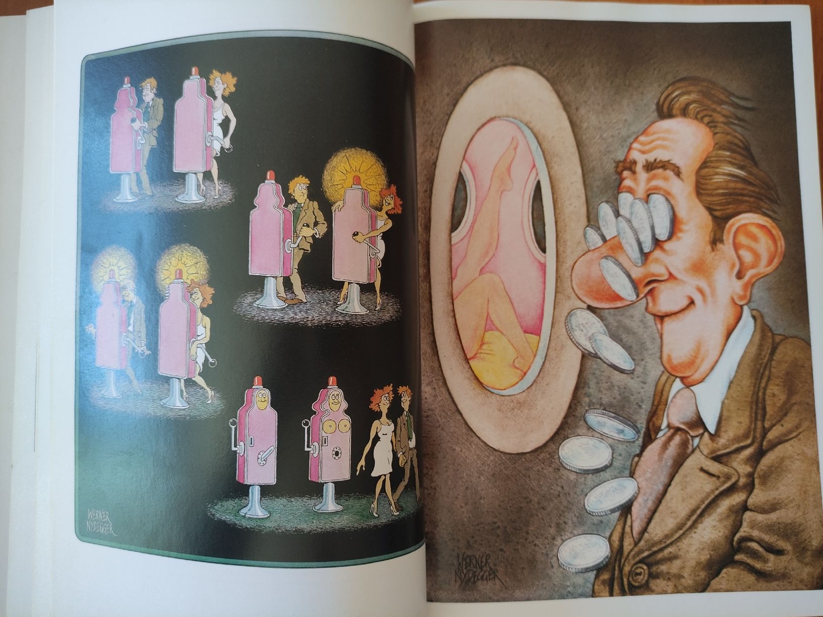 Comics: Werner Nydegger, Nett, Sie zu sehen, Karikaturen – Gebraucht aus St. Gallen von Pintador 4