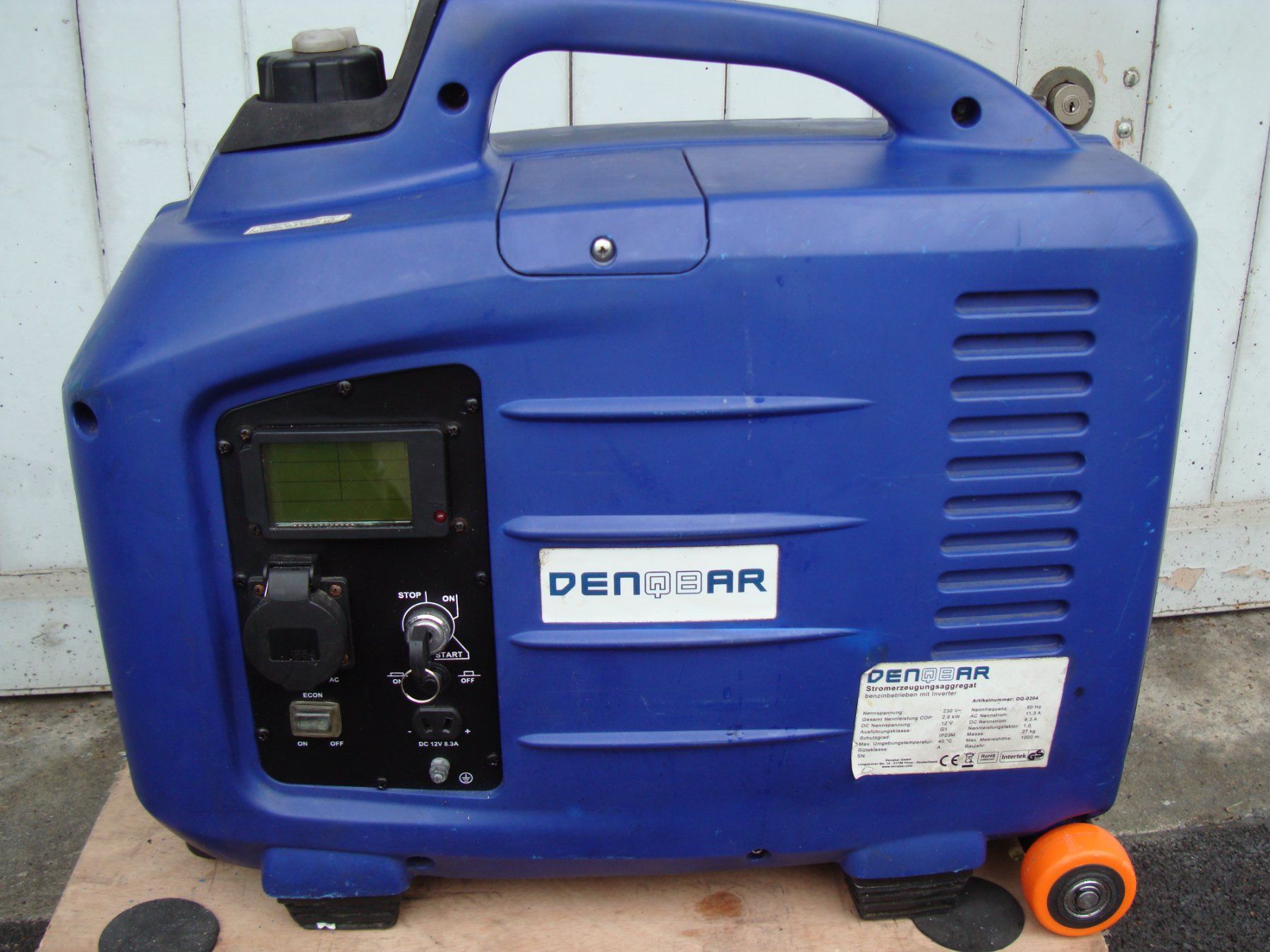 Generatori di corrente: Stromgenerator, DENQBAR mit Inverter und Starter – Usato da Zürich venduto da Kazanlak