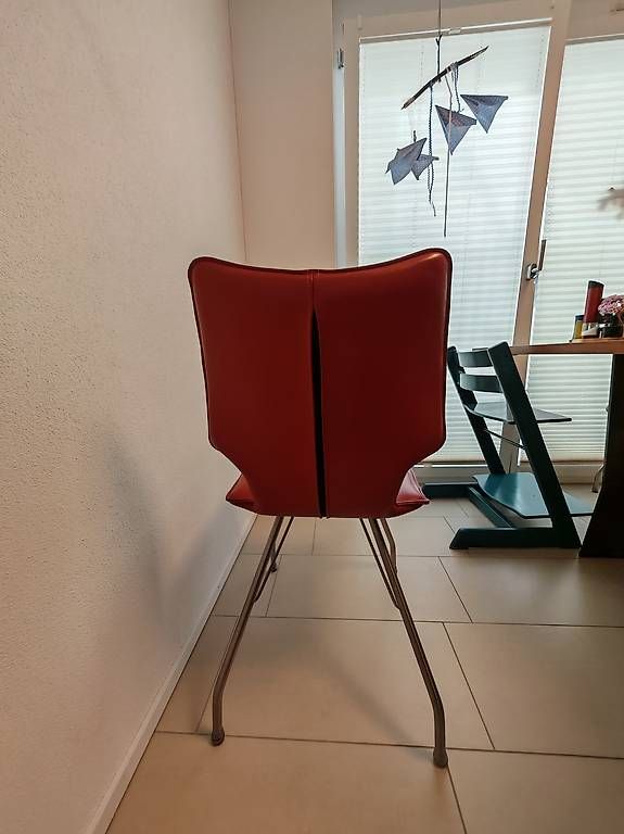 Sedie: Lederstühle Rot 6 Stück – Usato da Baden venduto da ine_7vtl 1