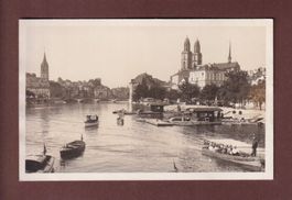 ZÜRICH - Blick auuf Grossmünster - Neturfreunde 1928