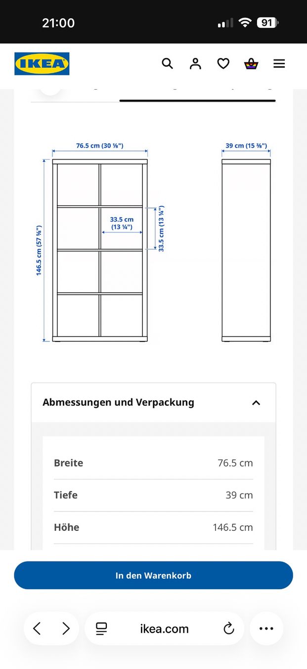 Ikea Regale: Kallax Ikea Möbel – Gebraucht aus Zollikon von lamore 1