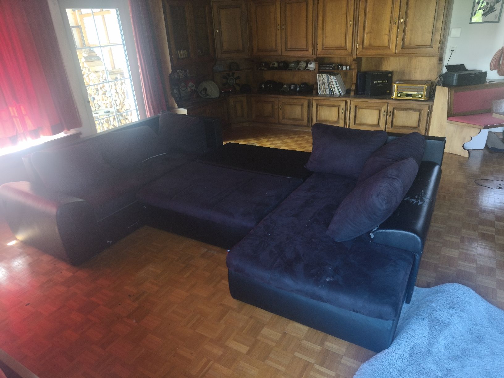Divani: U-Ecksofa mit Schlaffunktion – Usato da Oberriet SG venduto da zstev 4