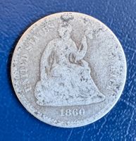 USA Half Dime 1860, Seated Liberty