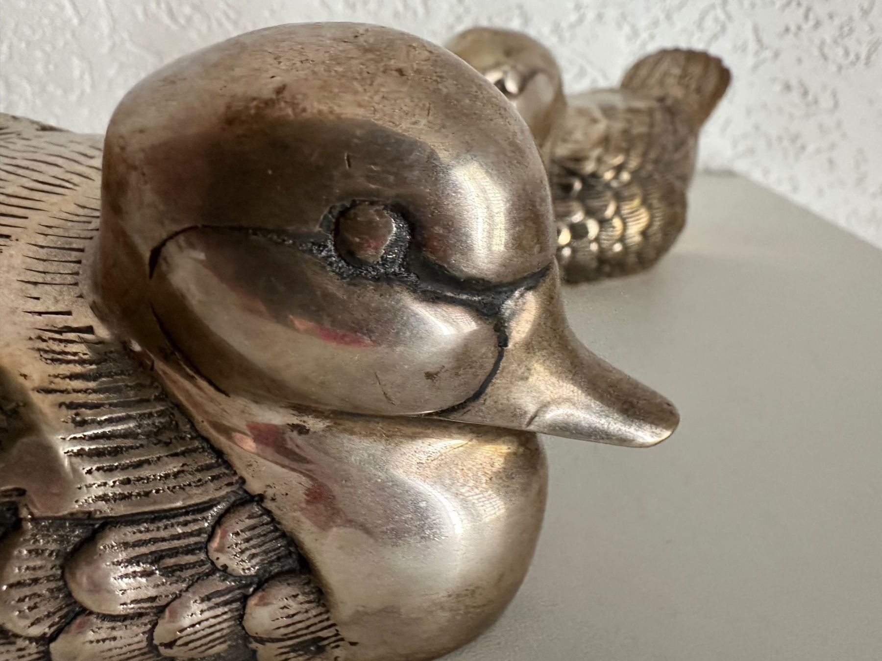 Figuren: Vintage Messing Enten Figuren 2er Set Deko Mid Century – Gebraucht aus Abtwil AG von MaVo.0710 2