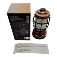 Campinglampe und Gartenlaterne LED für Aussen nur 9.95