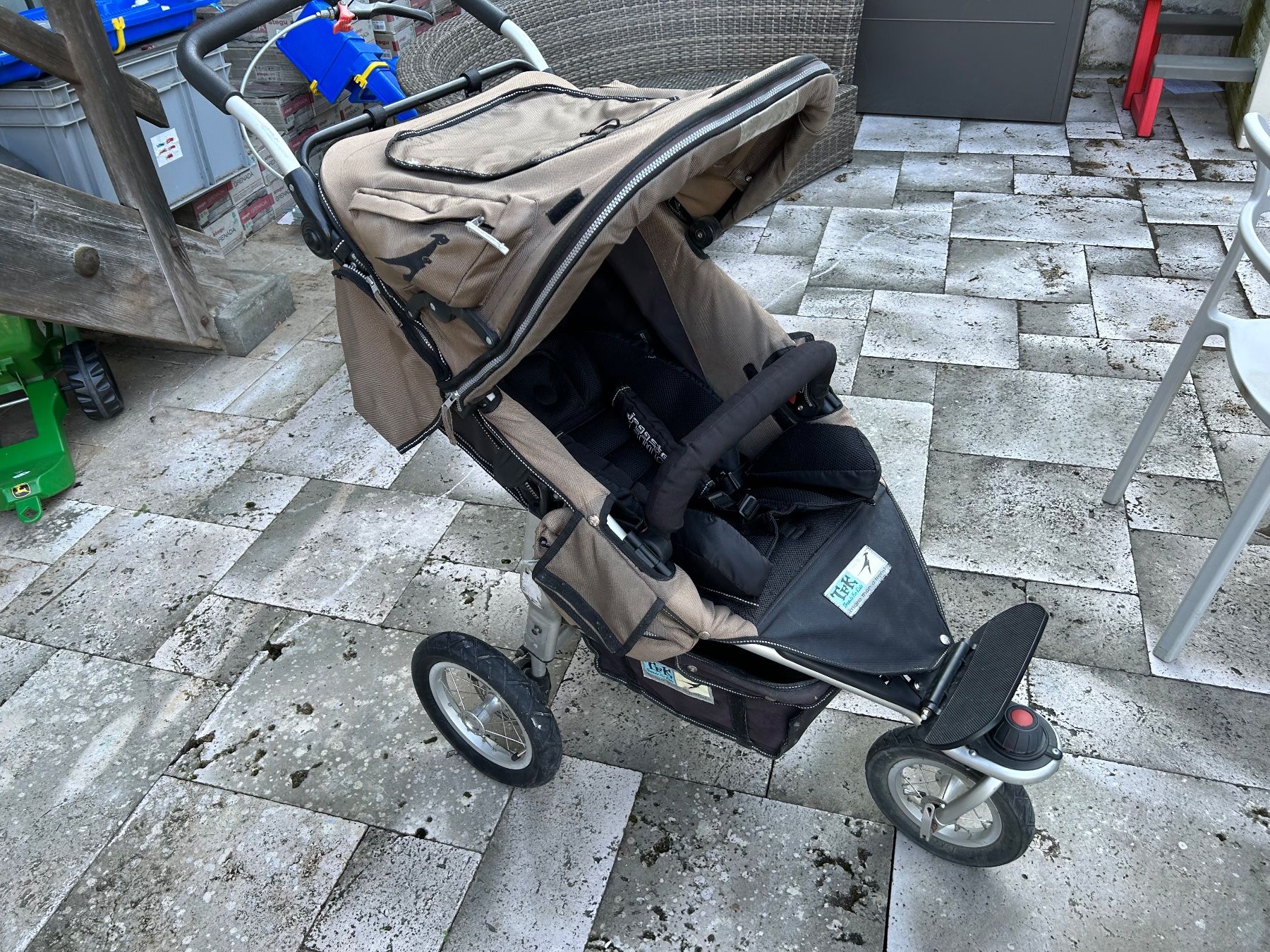 TFK Kinderwagen: TFK Buggy Kinderwagen mit Babywanne – Gebraucht aus Jonen von