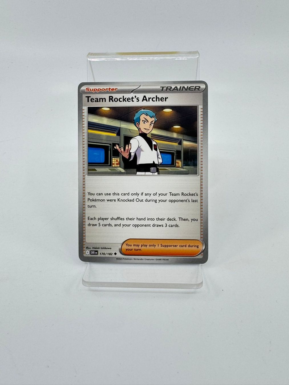 Pokémon Carte collezionabili: Pokemon Team Rocket's Archer 170/182 – Usato da Herisau venduto da Pokemon2026