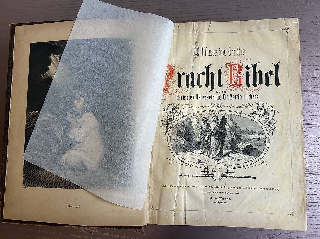 Libri: Pracht Bibel 1862 – Usato da Bowil venduto da Tinner1