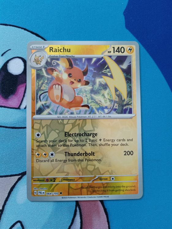Raichu 064 Paldea Evolved Reverse Holo Kaufen auf Ricardo