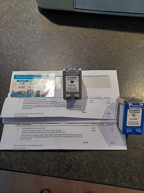 Cartucce per stampanti & toner: Cartouches pour HP – Usato da Soyhières venduto da 5jm_5czl