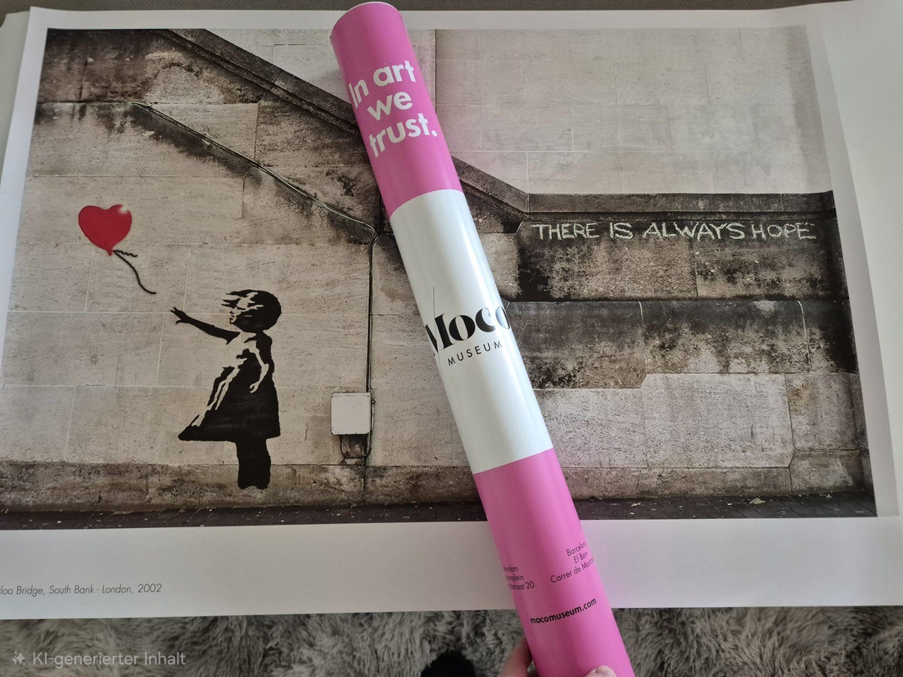 Foto & Immagini: Moco Bansky Bild Original von Barcelona – Usato da Romanshorn venduto da Fabsi1900 1