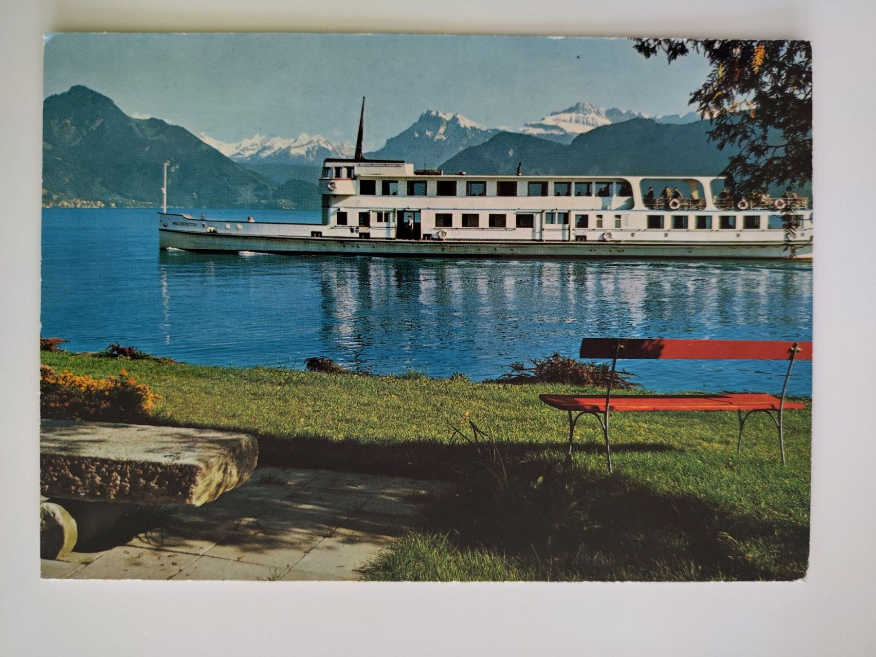 Cartoline postali: Waldstätter Schiff dat. 1970 – Usato da Ohmstal venduto da Lebensfreude05