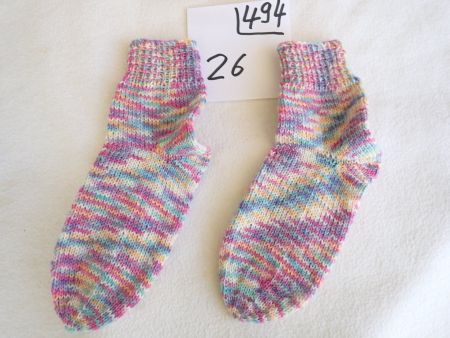 Handgestrickte Kindersocken Gr.26     (494 )