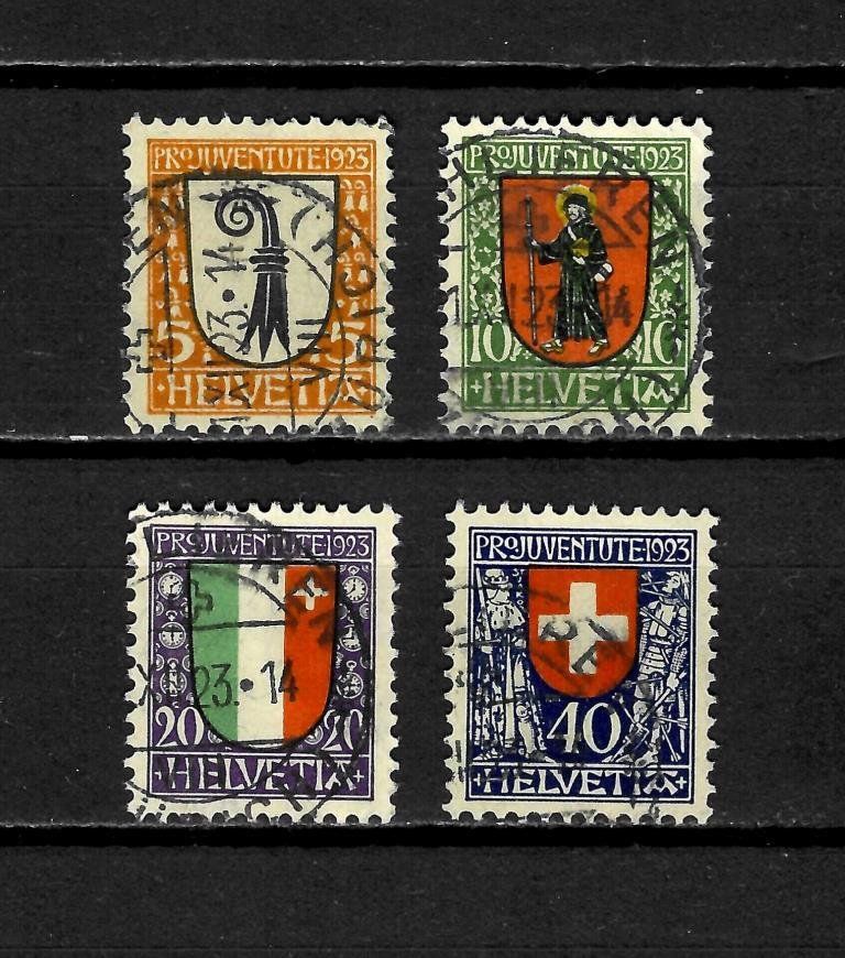Tutti i francobolli: 1923 Schweiz Pro Juventute /° – Usato da Sorengo venduto da eme_wk9w