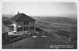 Hundwil, Hundwilerhöhe, Blick auf Waldstatt