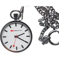 Mondaine SBB Taschenuhr, Official Swiss Railways Watch