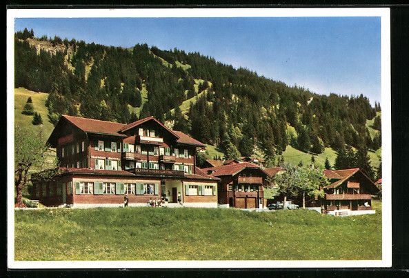 Cartoline postali: AK Adelboden, Pension Hari, Schlegeli – Usato da Berlin venduto da bartko-reher