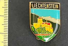 Liechtenstein Wappen / Anstecker Vintage