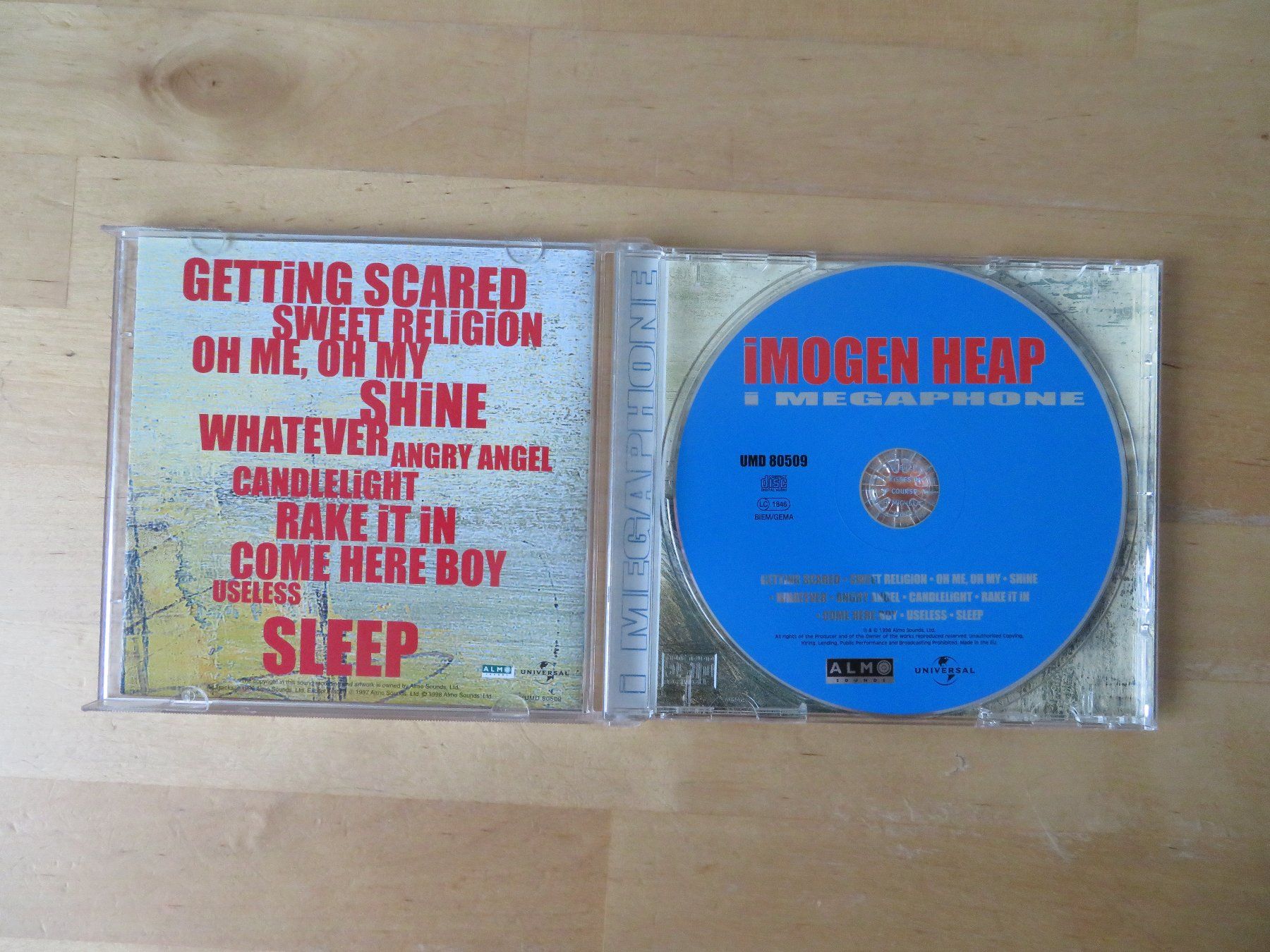 CDs: IMOGEN HEEP "i Megaphone" – Gebraucht aus zürich von Goldimmund 1