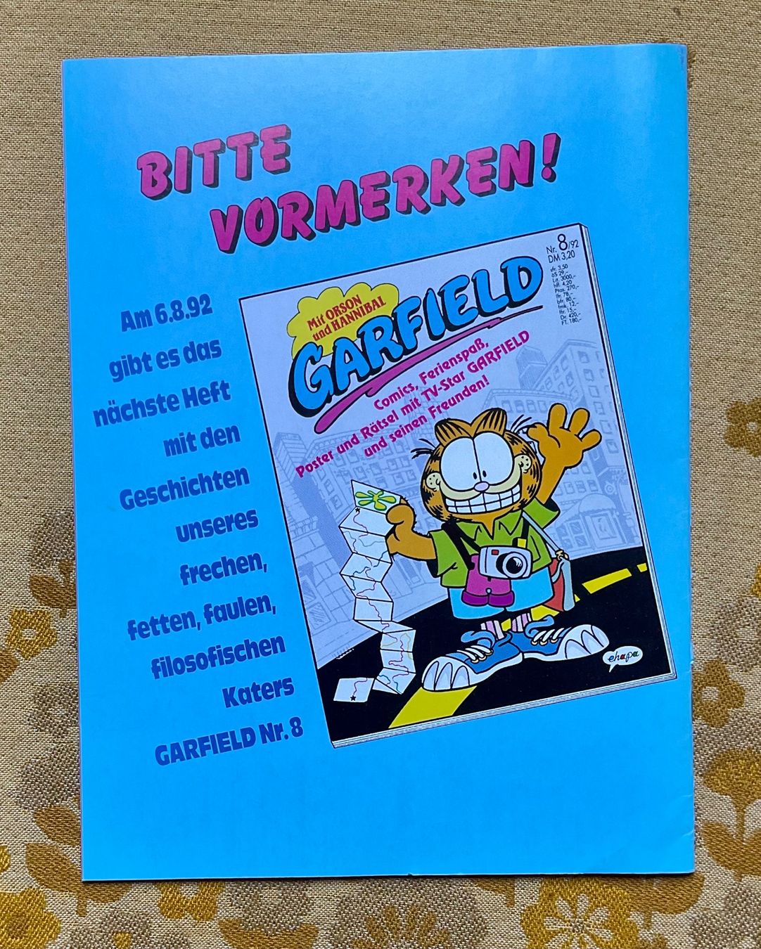 Fumetti: Garfield Heft Nr 7 von 1992 – Usato da Endingen venduto da nathan05 9