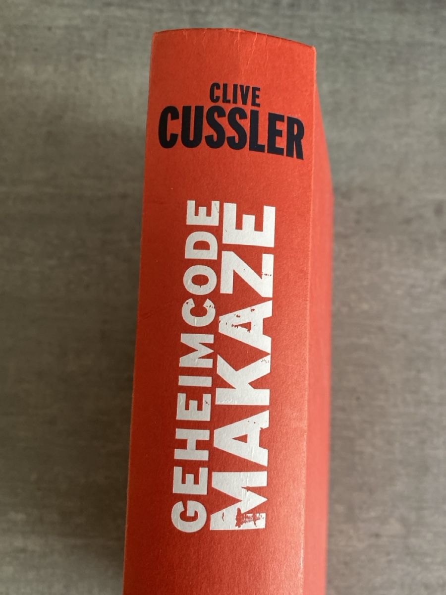 Bücher: Geheimcode Makaze Clive Cussler – Gebraucht aus Büsserach von Gimenez77