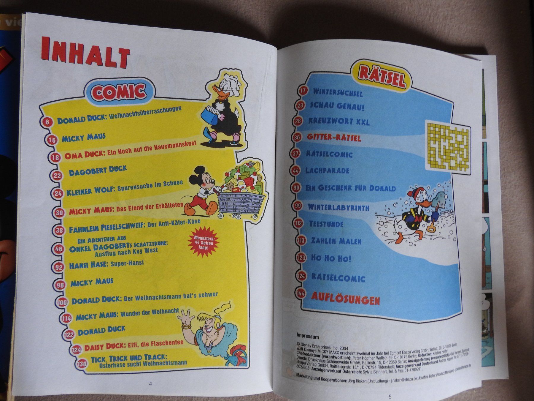 Fumetti: Micky Maxx Sonderheft Nr. 4, 2004 – Usato da Uznach venduto da killroy99 1