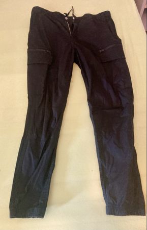 Pantalons cargo H&M Slim Fit taille L Noir