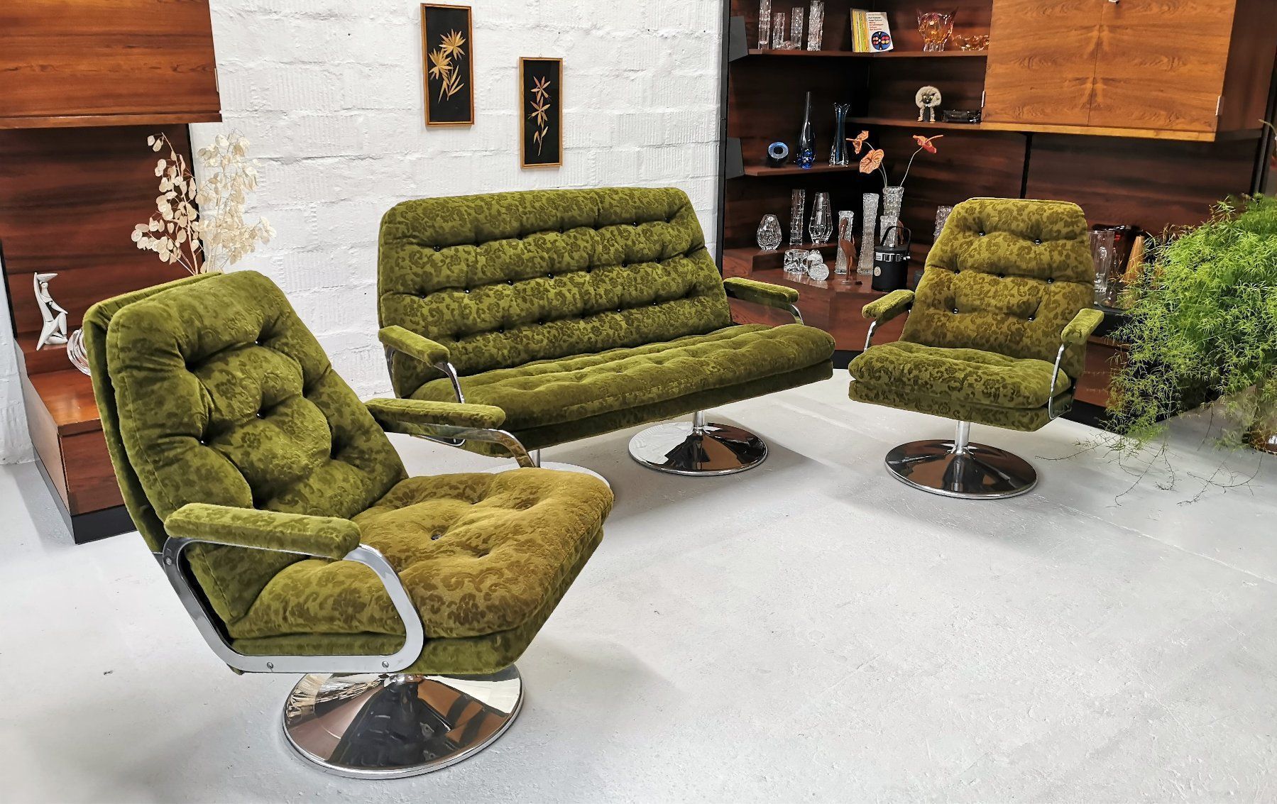 Divani: Vintage, Retro Sitzgrouppe - Space Age – Usato da Walzenhausen venduto da stilvollwohnen 1