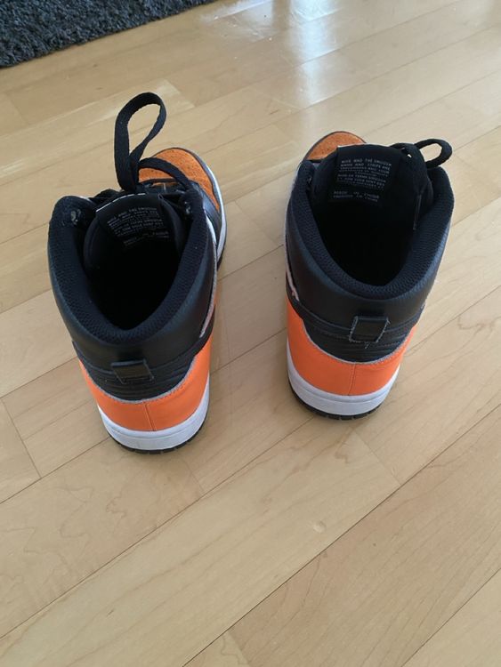 Nike Scarpe da donna: Nike Dunk Damen Sneaker Orange/Schwarz Gr. 39 – Usato da Stansstad venduto da Venus04 2