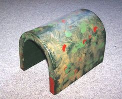 Tunnel aus Holz für Spur 0, 22,5 cm lang