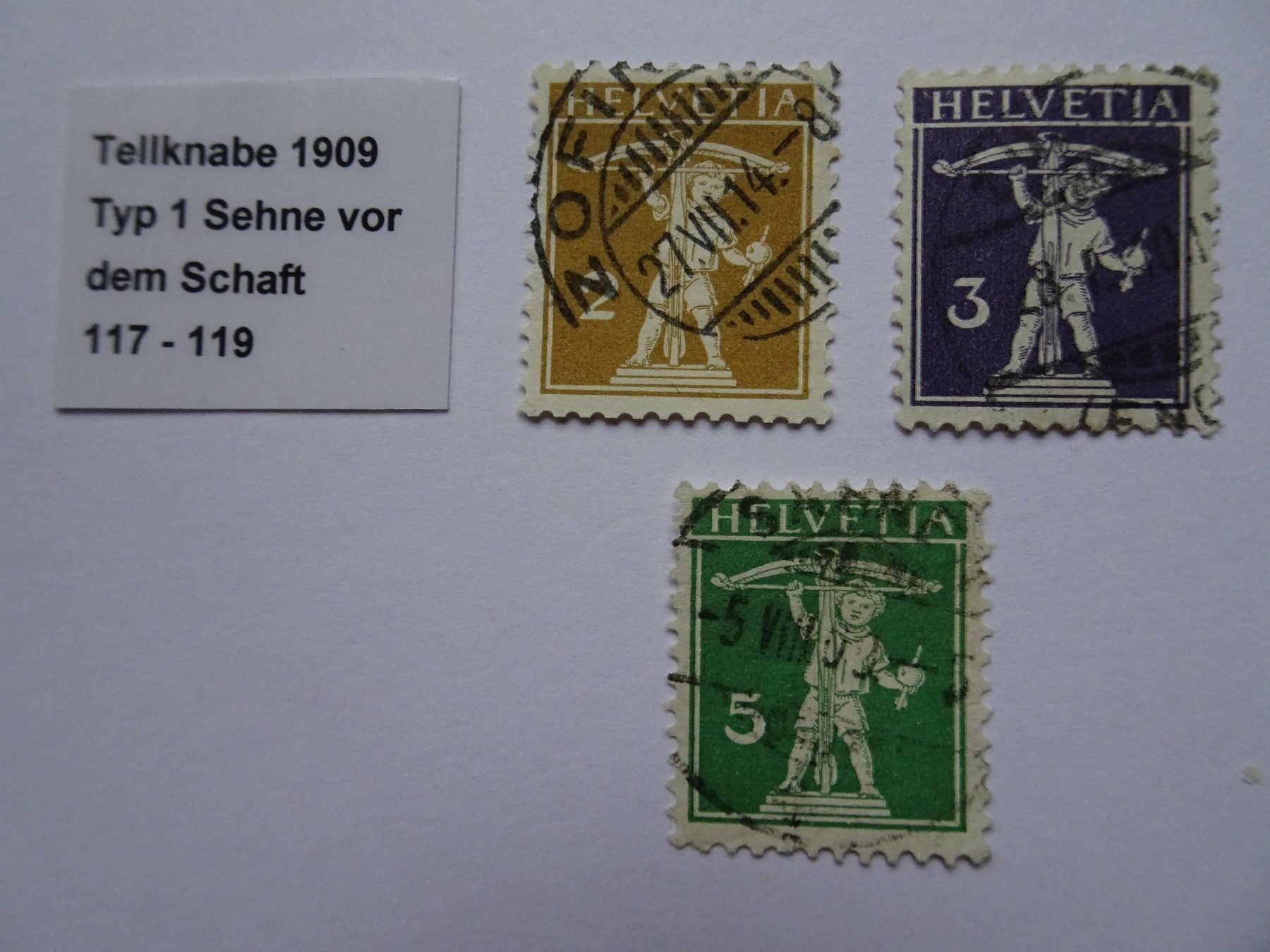 Cartes postales: 1909 – D'occasion à Aadorf par Chnorli-Furz