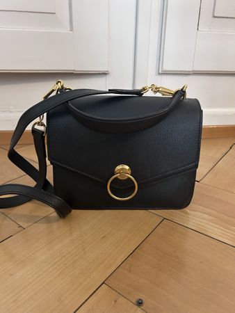 Mulberry handbag, black leather, like new, stunning look