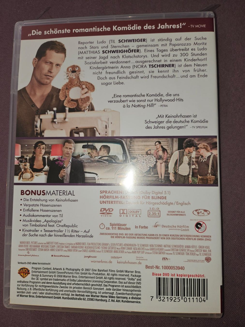 Tutti i DVDs: DVD: Kein Ohr Hasen – Usato da Thun venduto da Shame 1