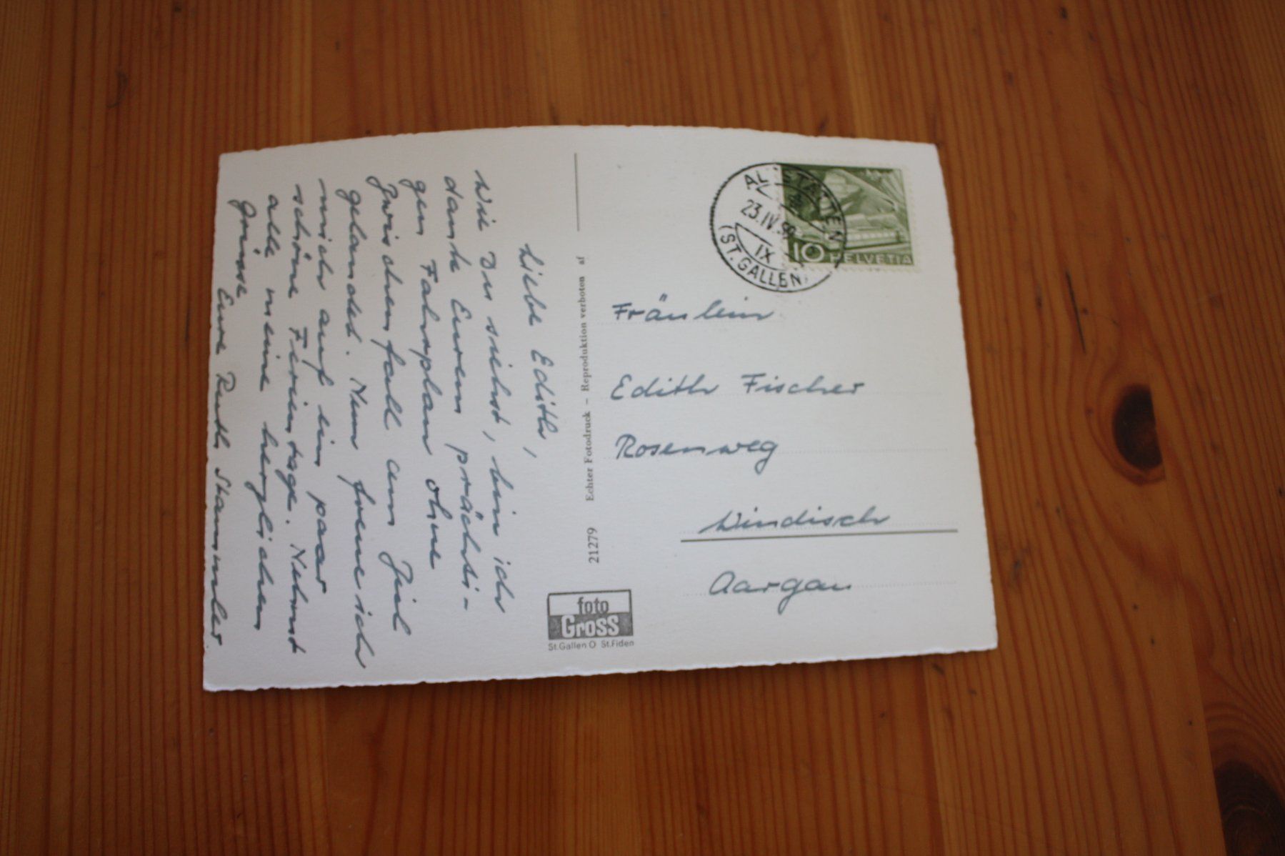 Cartoline postali: Altstätten Rheintal – Usato da Altstätten SG venduto da sulim 1