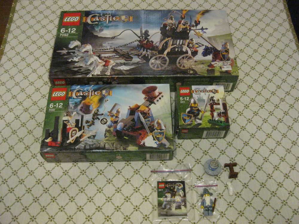 LEGO Kingdoms Castle Ritter / 4 Set (Gebraucht) in Münchenbuchsee für ...