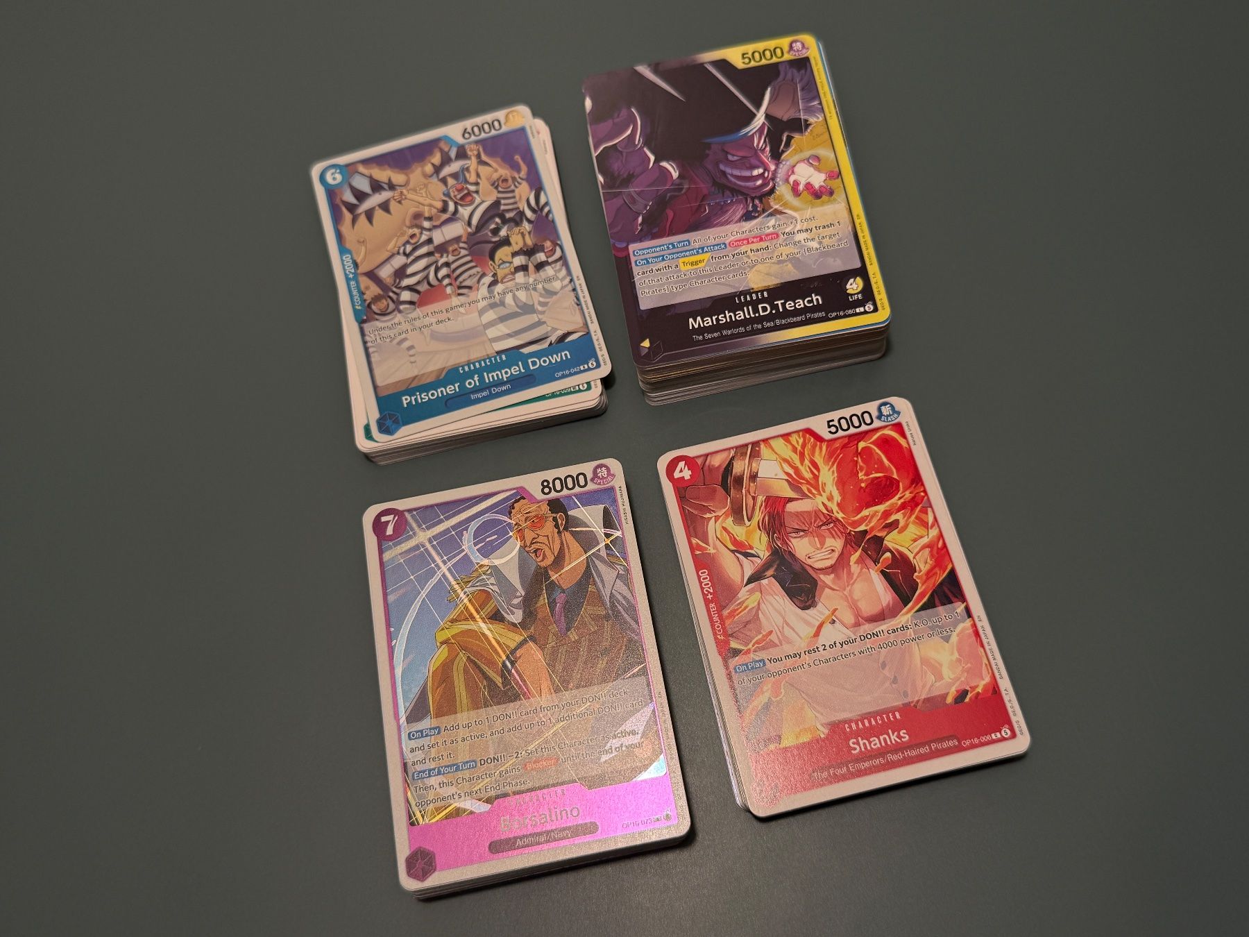 Bandai Carte collezionabili: One Piece EN OP16 Bulk – Usato da Zürich venduto da dren